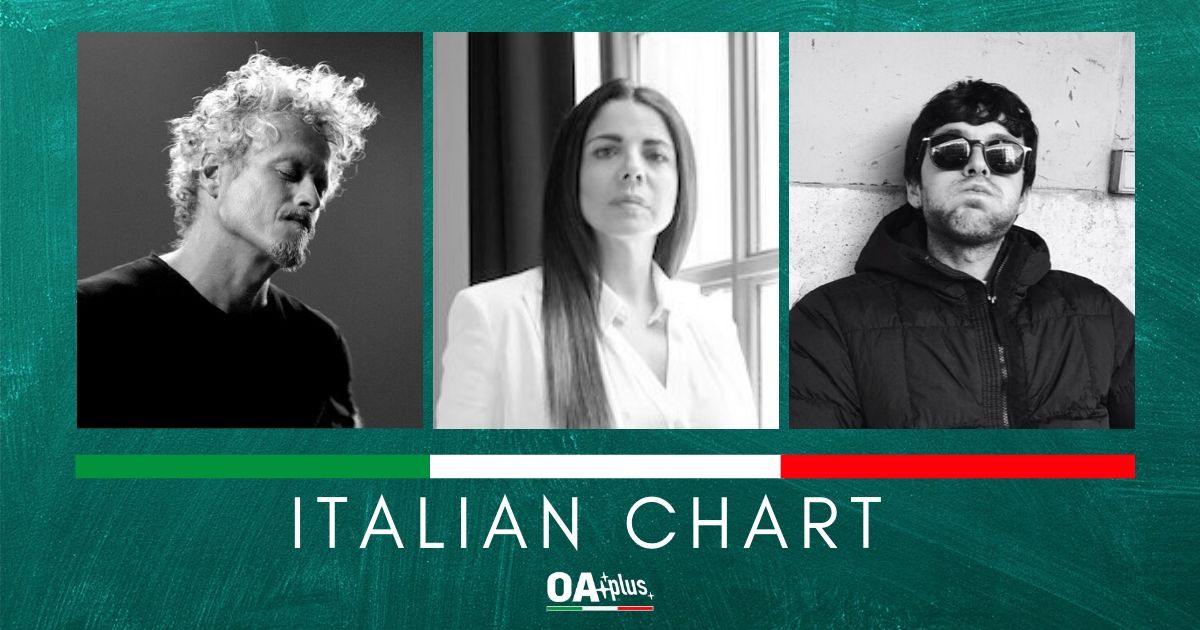 OA PLUS, ITALIAN CHART (week 2 / 2019). Gazzelle e Niccolò Fabi guidano l’ondata dei cantautori. Unica interprete pura in Top 10 Mietta