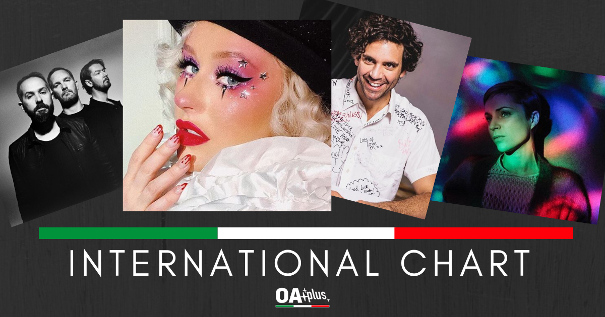 Classifica Internazionale OA Plus Christina Aguilera Cigarettes After Sex Mika Agnes Obel