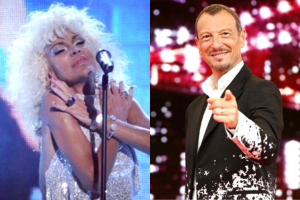 Amadeus cuole Donatella Rettore a Sanremo 2020: l'indiscrezione