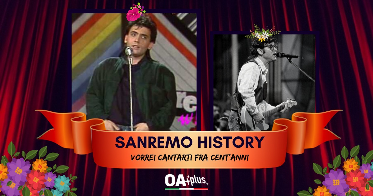 SANREMO HISTORY. Mango, Ivan Graziani. VORREI CANTARTI FRA CENT'ANNI