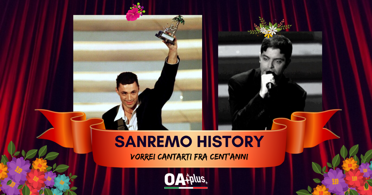 Alex Britti con "Oggi sono io" vince su "replay" di samuele bersani. Sanremo History.