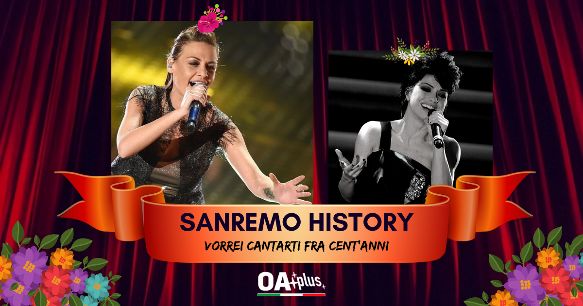 Sanremo History. Vorrei cantarti fra cent’anni: Irene Grandi ha la meglio su Dolcenera,”La cometa di Halley” ai 16mi.  Ecco le sfide di domani