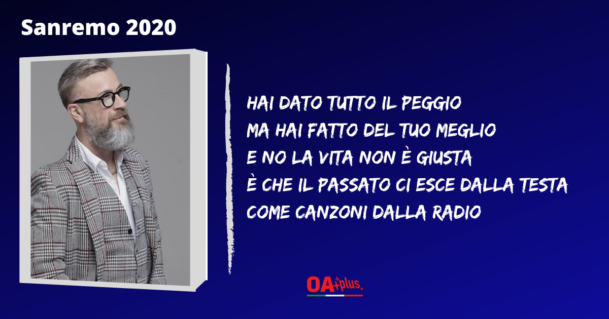 Marco Masini, Sanremo: parole canzone in gara