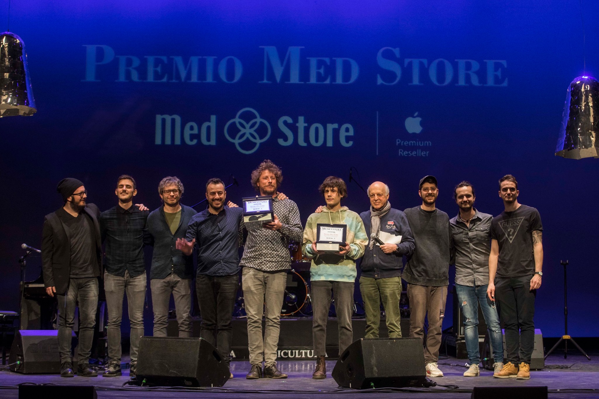 Stefano Vergani e Disarmo Musicultura 20202 premio MedStore