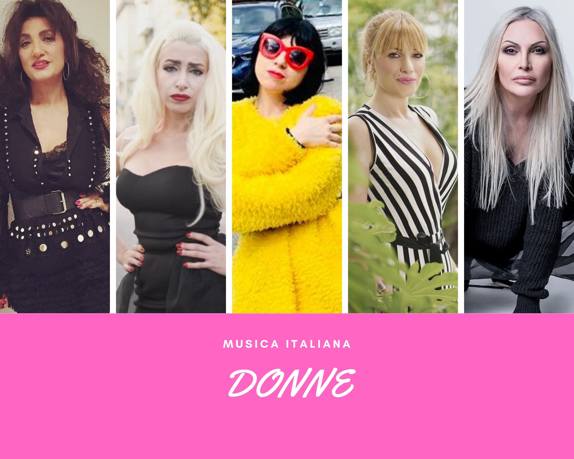 Donne - Musica Italiana - Marcella Bella, Romina Falconi, Roberta Giallo, Lisa, Anna Oxa.
