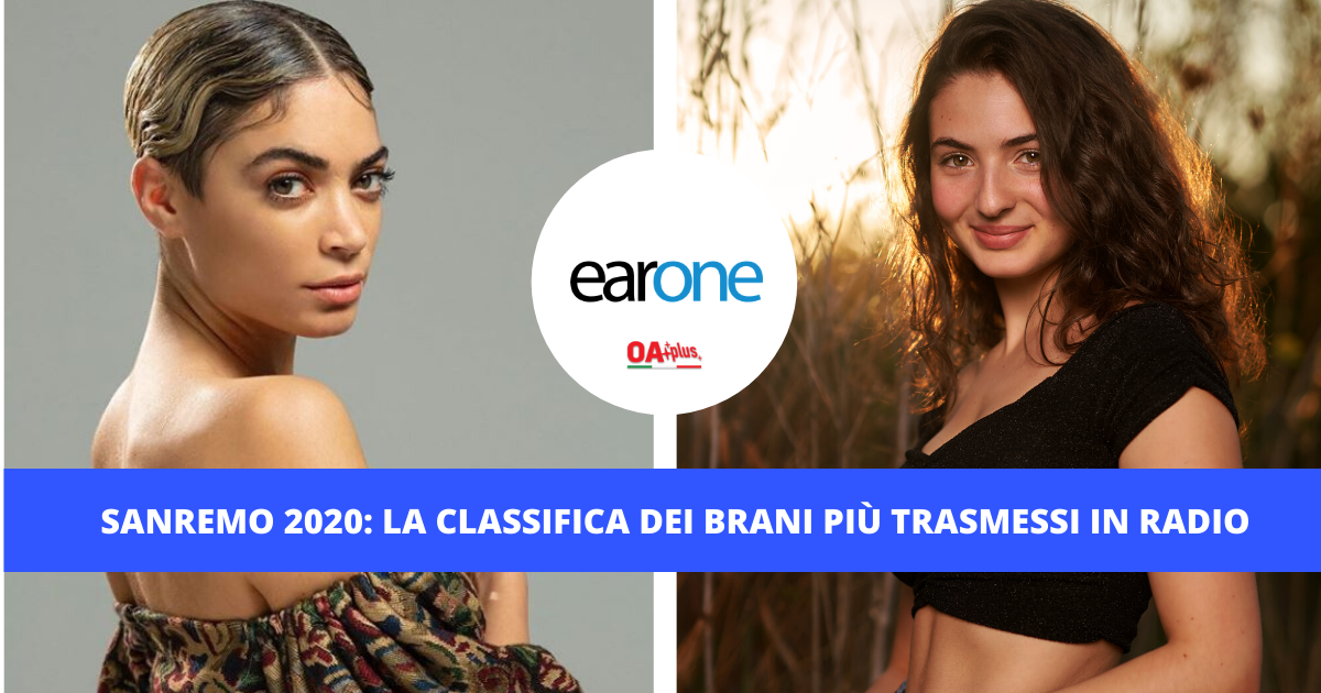 classifica canzoni di sanremo più trasmesse in radio questa settimana