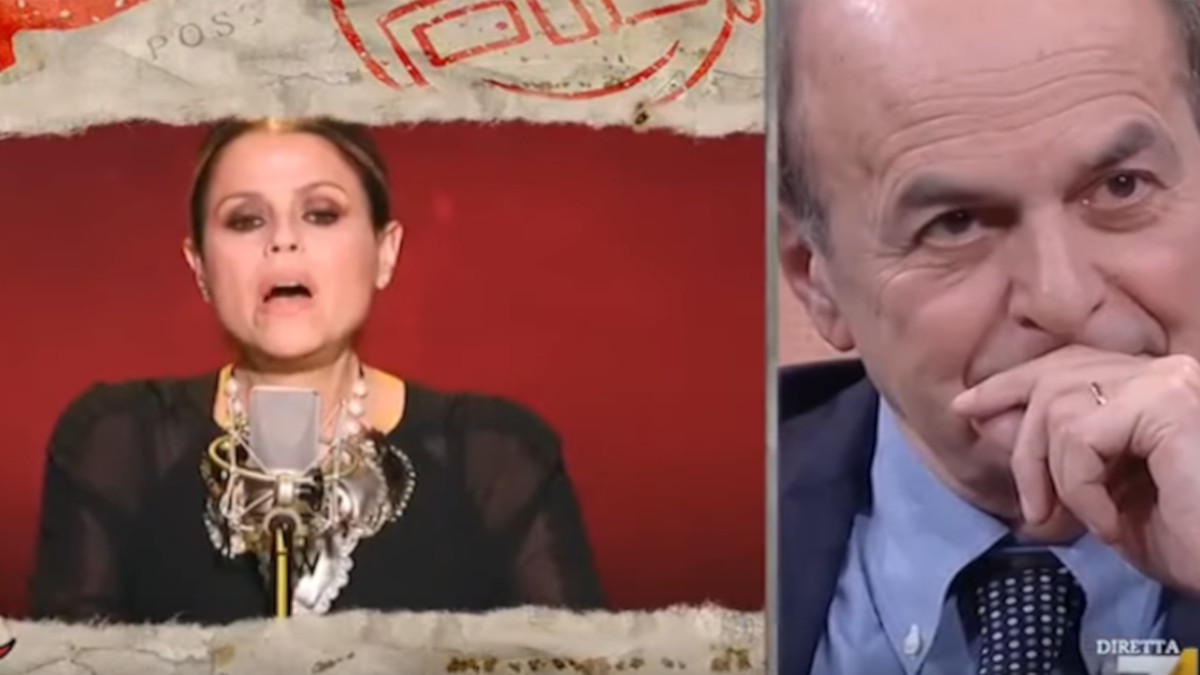 Tosca a Di Martedì canta Bella Ciao e commuove PierLuigi Bersani