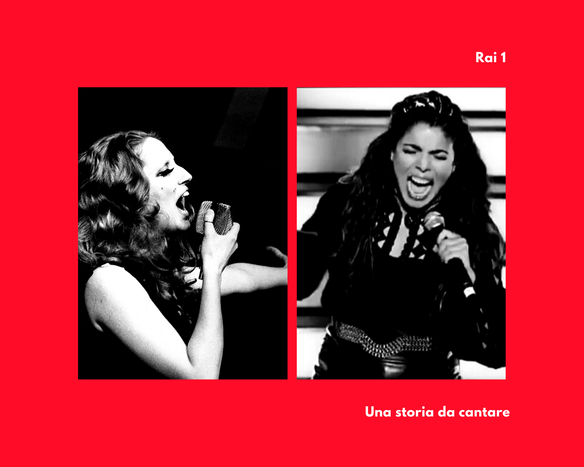 MIETTA canta MINA a Una Storia Da Cantare - Fashion Photo Collage
