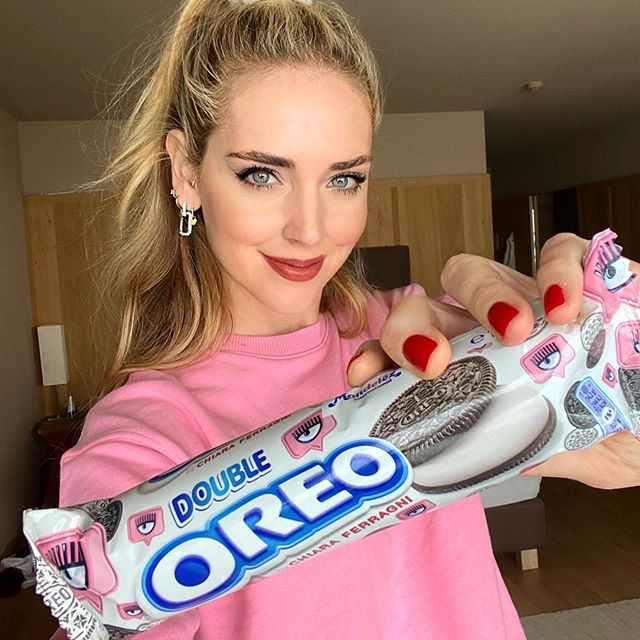 Oreo griffati Ferragni