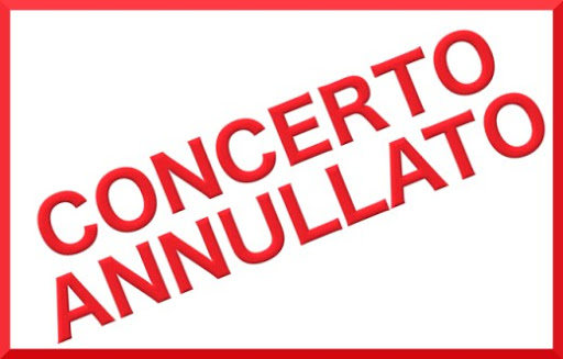 concerto annullato