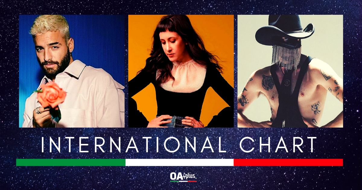 Maluma, Orville Peck, Vanessa Carlton, Classifica internazionale Oa Plus