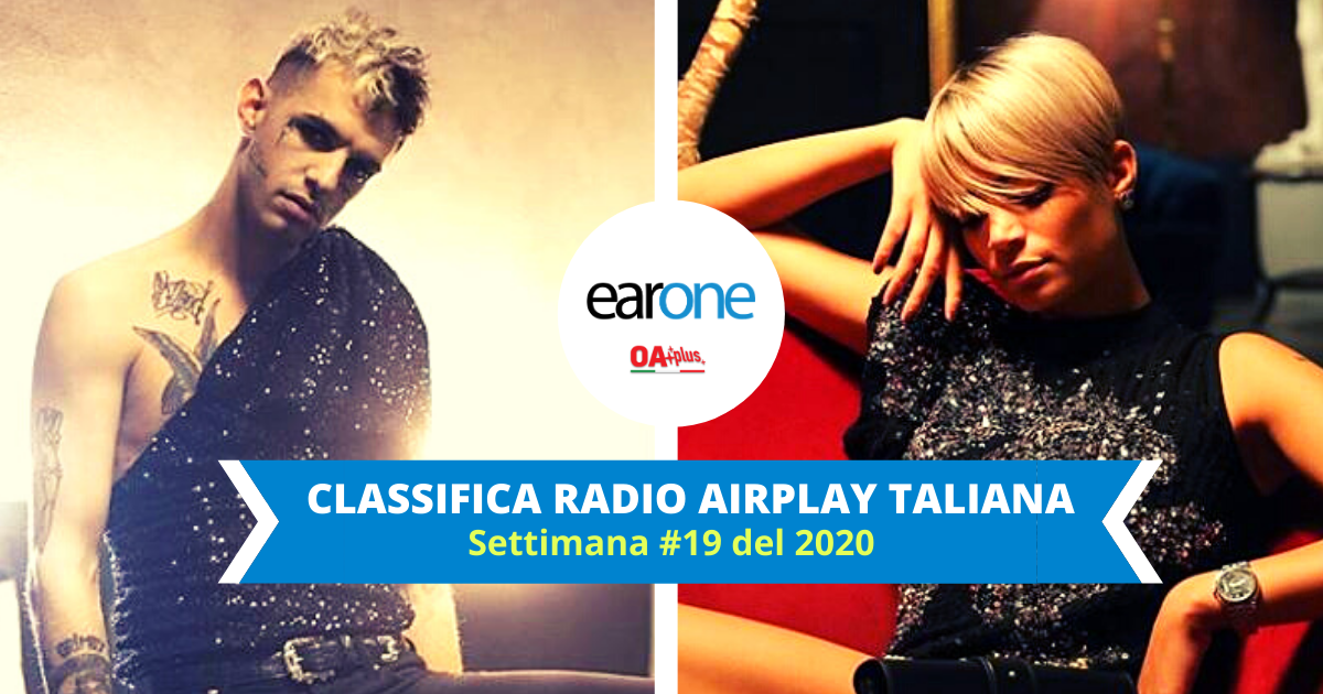 classifica radio canzoni italiane: Achille Lauro alla 1, Elodie fuori dalla top 10