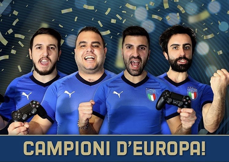 eNazionale italiana PES campione d'Europa