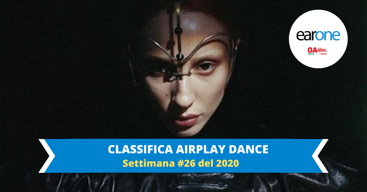 Elenoir entra in top 10: classifica airplay dance settimana 26 del 2020