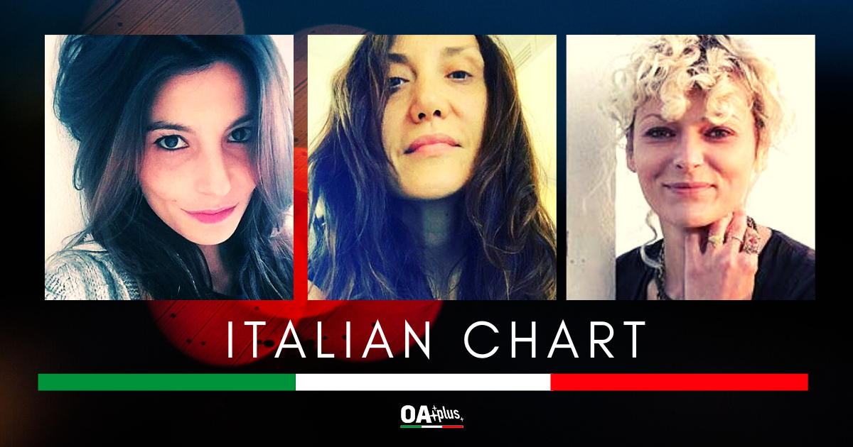 Marina rei, ilaria porceddu e elisa rossi al vertice della oa plus italian chart numero 20