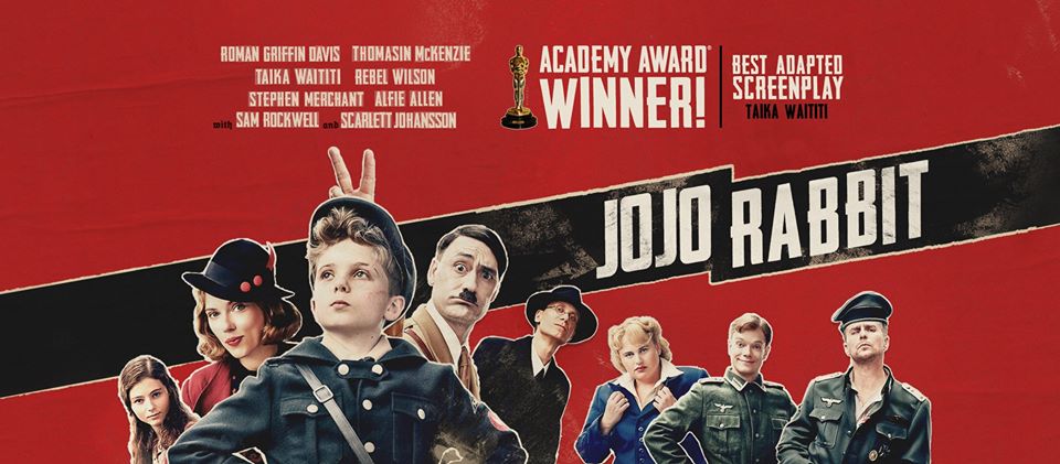 Cinema. “Jojo Rabbit”  diretto da Taika Waititi, con Roman Griffin Davis e Thomasin McKenzie.