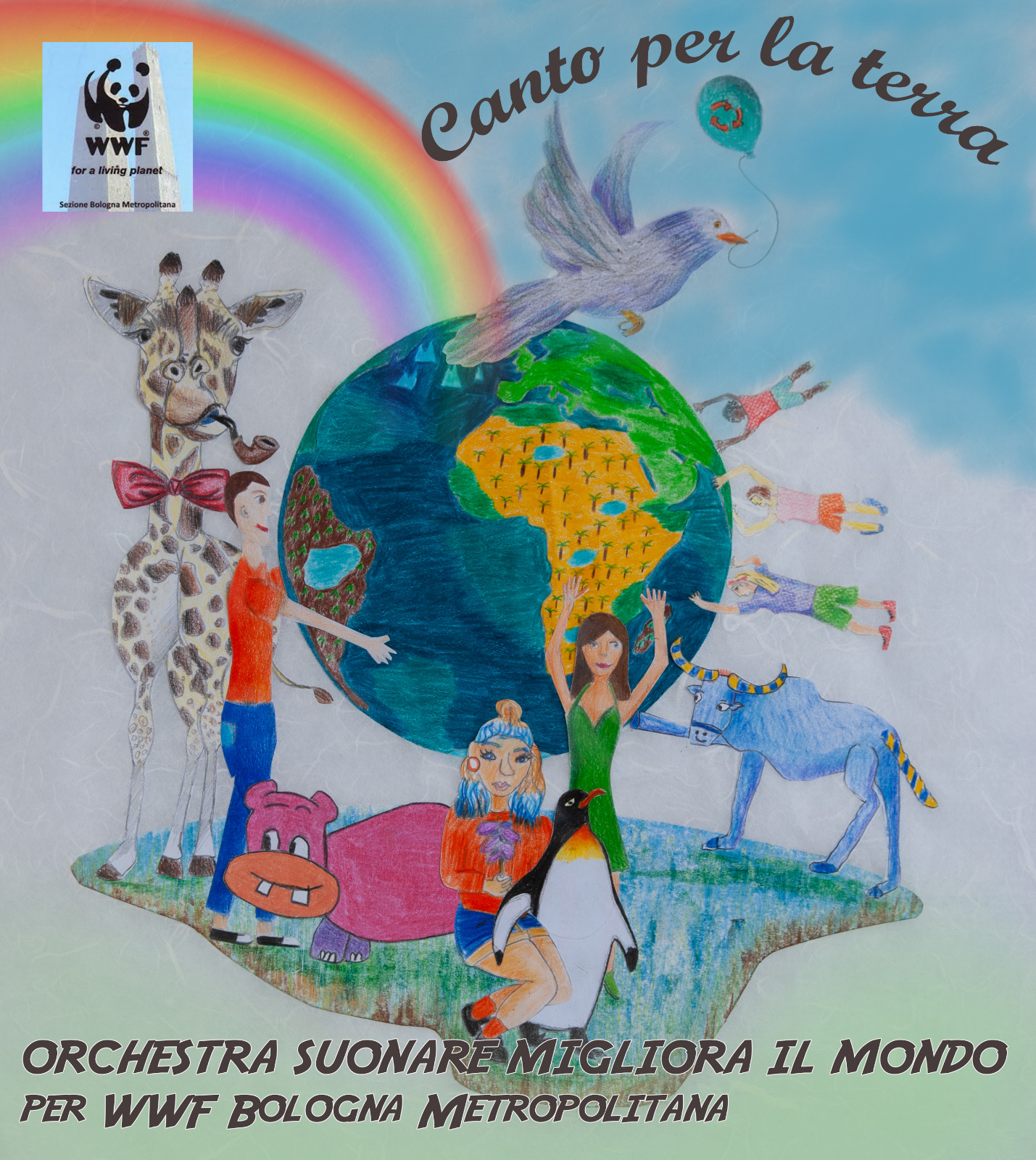 L&#8217;Orchestra Suonare Migliora il Mondo per WWF Bologna: &#8220;Canto per la Terra&#8221; è un inno al rispetto della natura