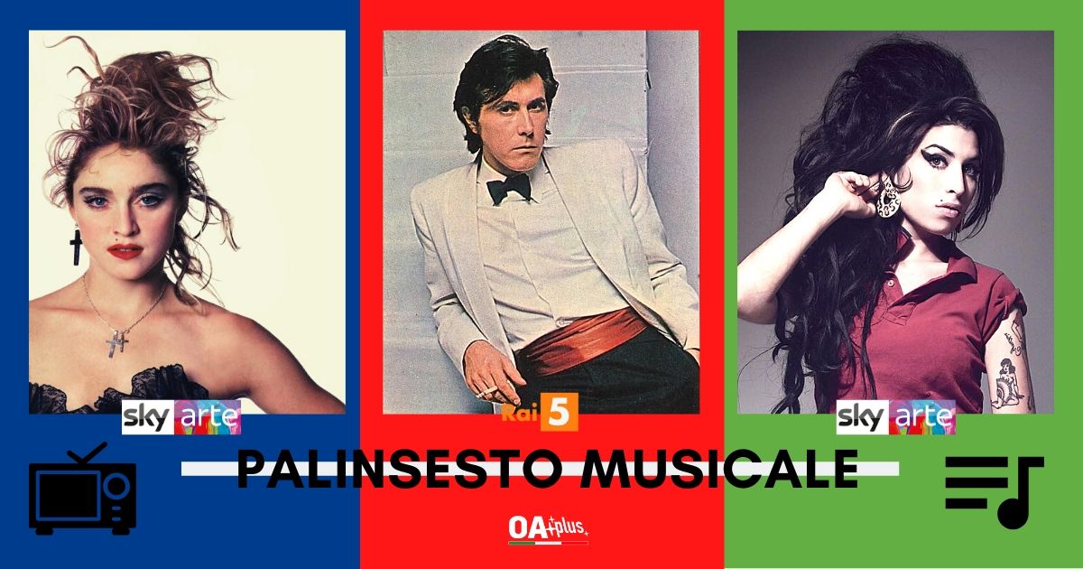 Rubrica, PALINSESTO MUSICALE. Madonna, Brian Ferry, Amy Winehouse, Rod Stewart, Raffaele Pe, Mariposa