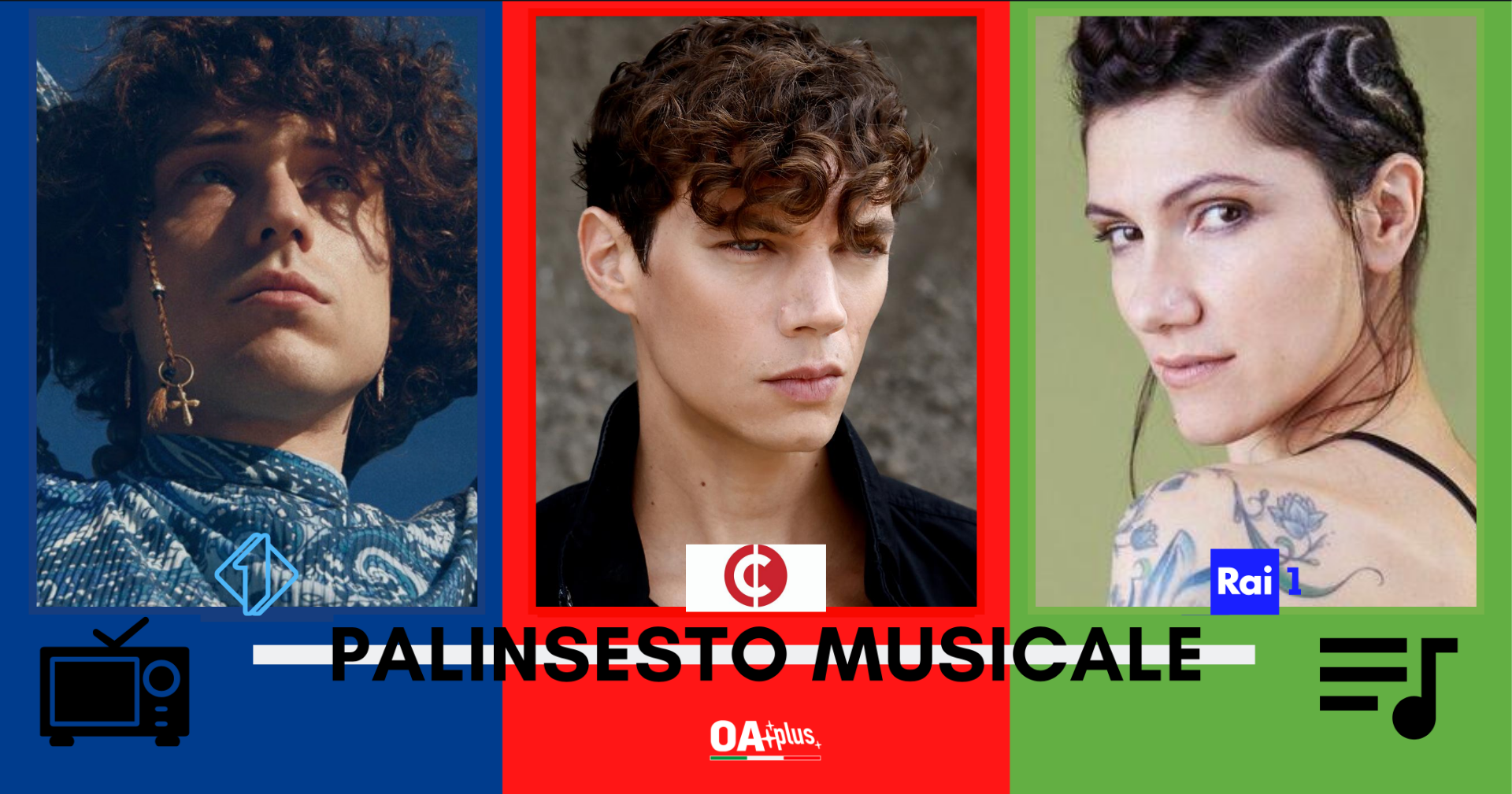 Rubrica, PALINSESTO MUSICALE: Irama, Francesco Tristano, Elisa, Seat Music Awards