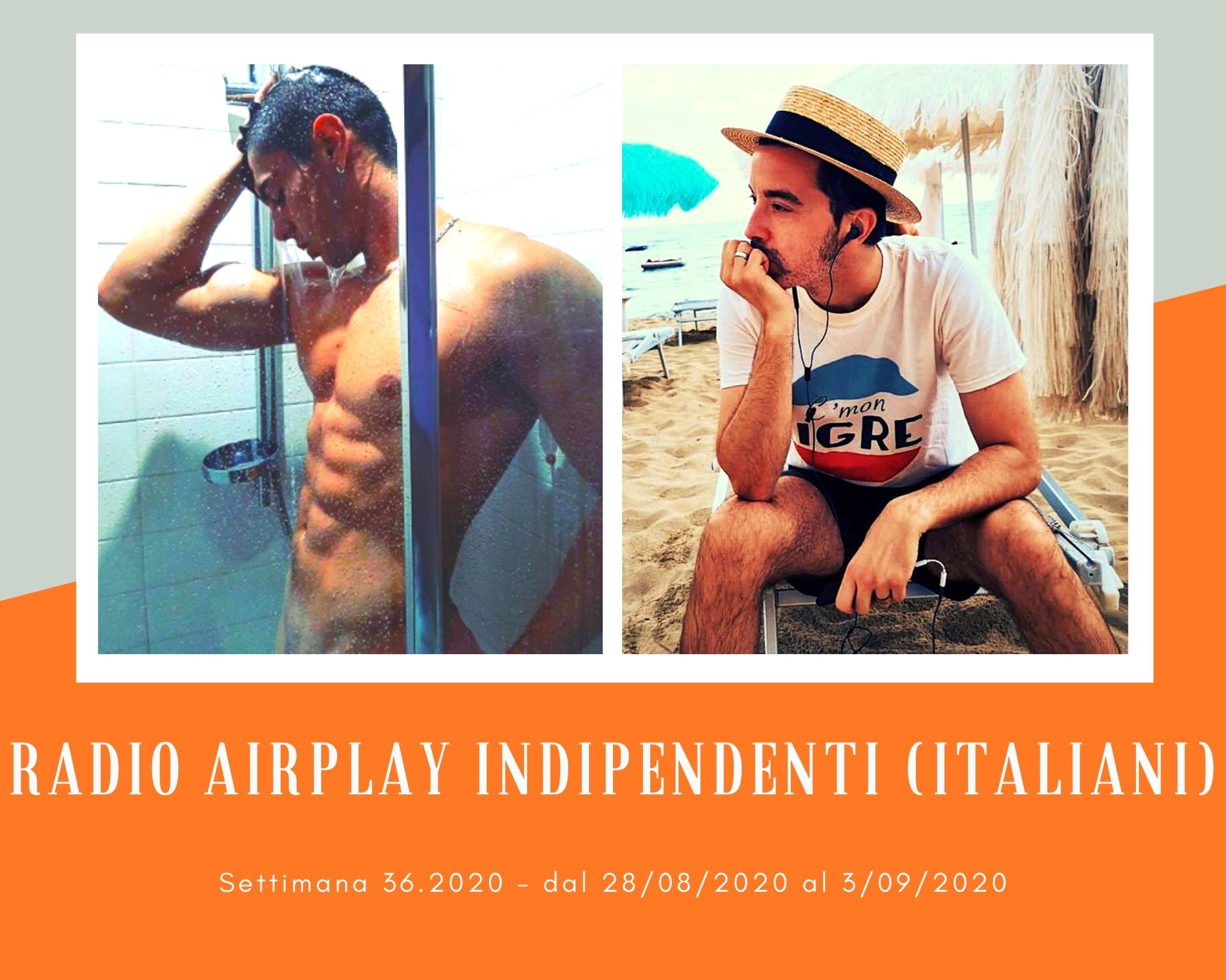 Classifica Radio Airplay Indipendenti Italiani, week 36: Un altro successo per Diodato. Sulla strada dell&#8217;affermazione il rapper Recidivo