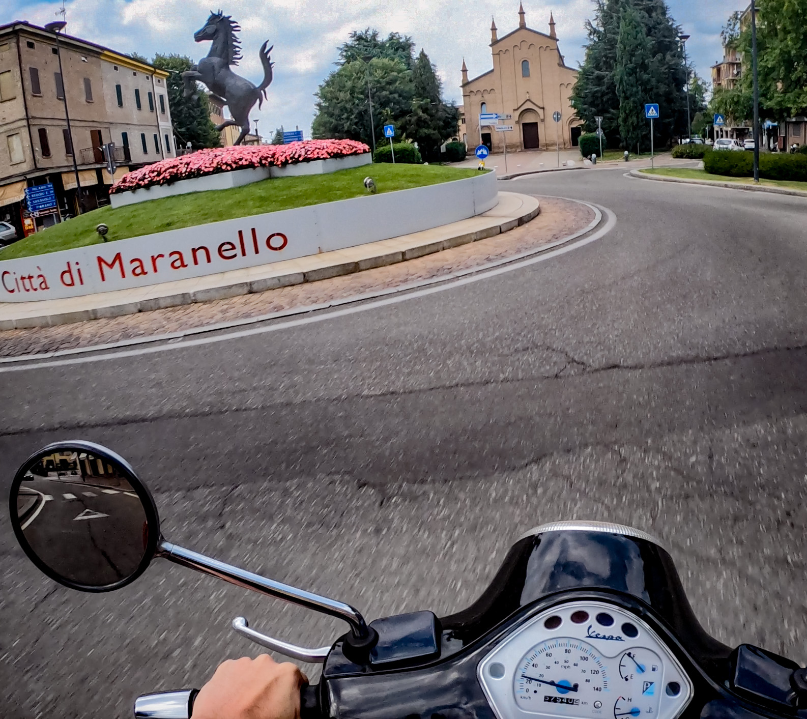 Vespa, Liguria on the road