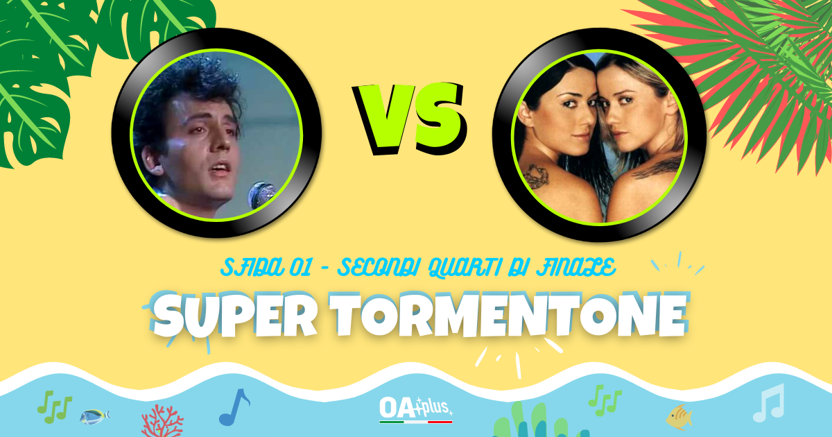 SUPER TORMENTONE: "Bella d'estate" di Mango VS "Vamos a Bailar" di Paola e Chiara - Vota il tuo preferito
