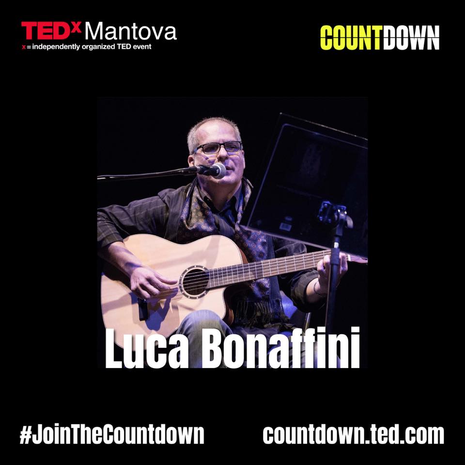 Luca Bonaffini apre TEDxMantova 2020