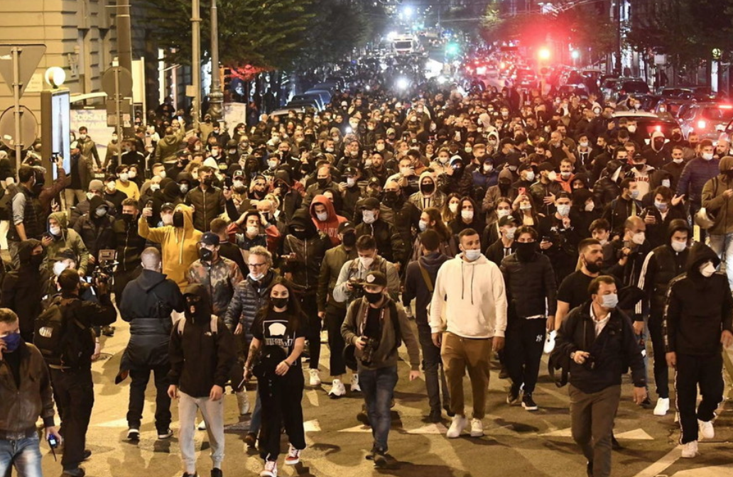 Proteste Napoli contro lockdown