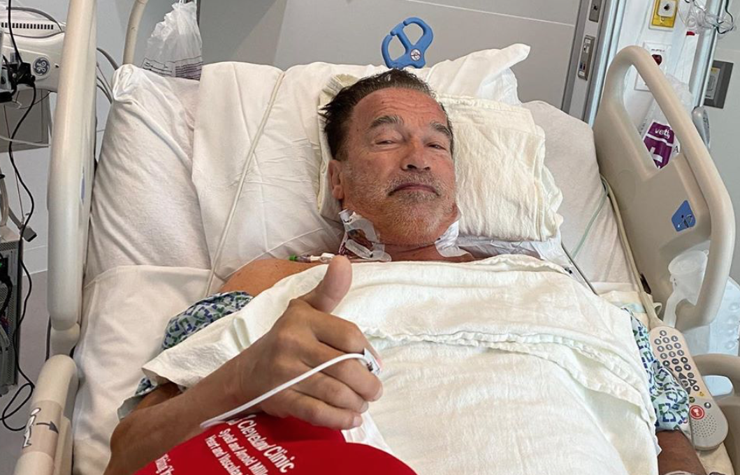 Arnold Schwarzenegger operato al cuore