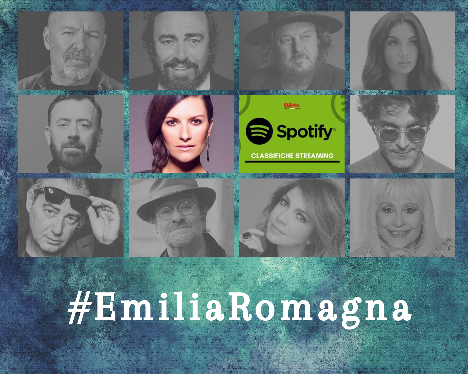 Cantanti dell&#8217;Emilia Romagna più ascoltati su Spotify: Laura Pausini batte Vasco Rossi. In testa anche Benassi e Pavarotti