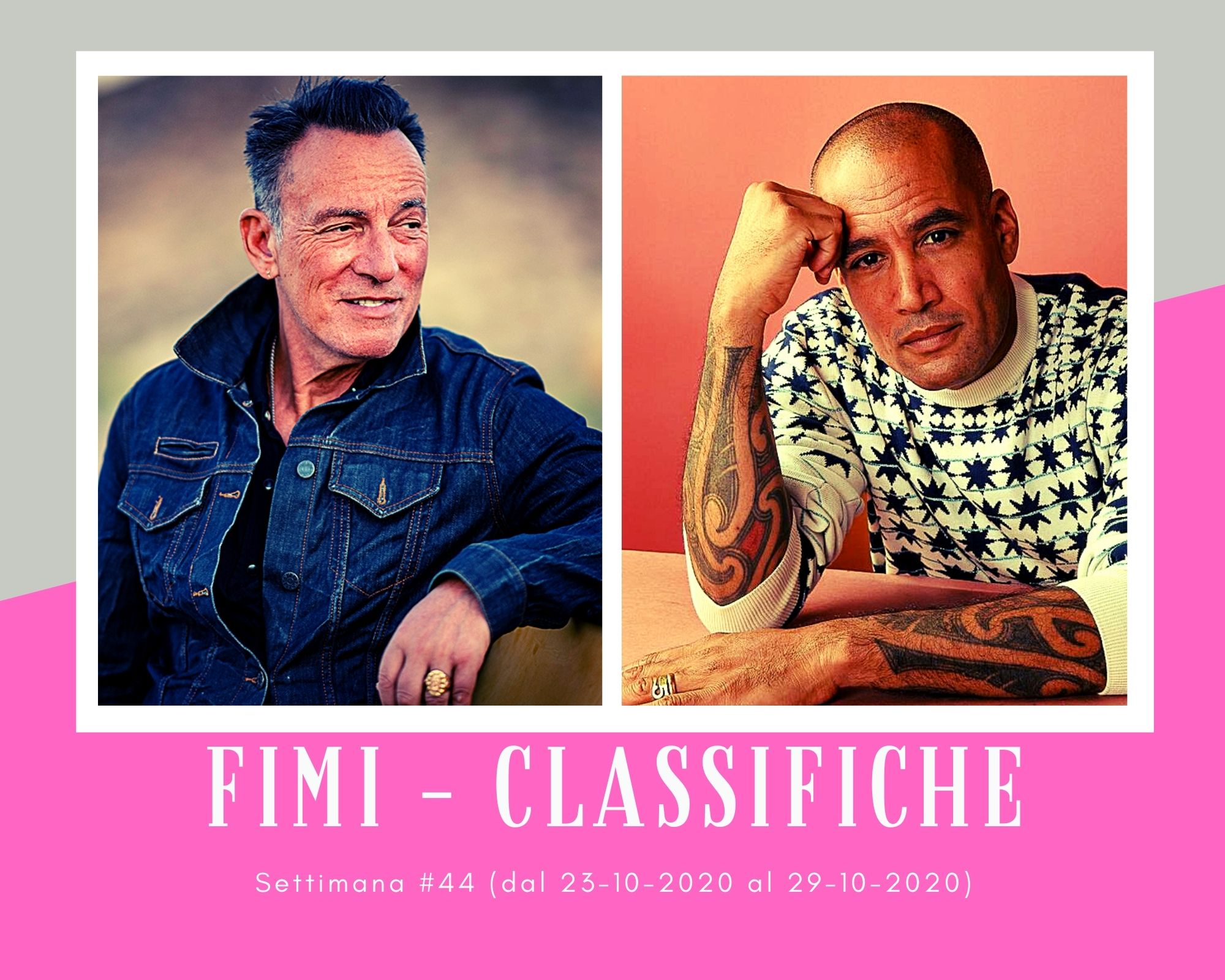 Classifiche FIMI, week 44. Con Bruce Springsteen e Ben Harper sventola bandiera Usa