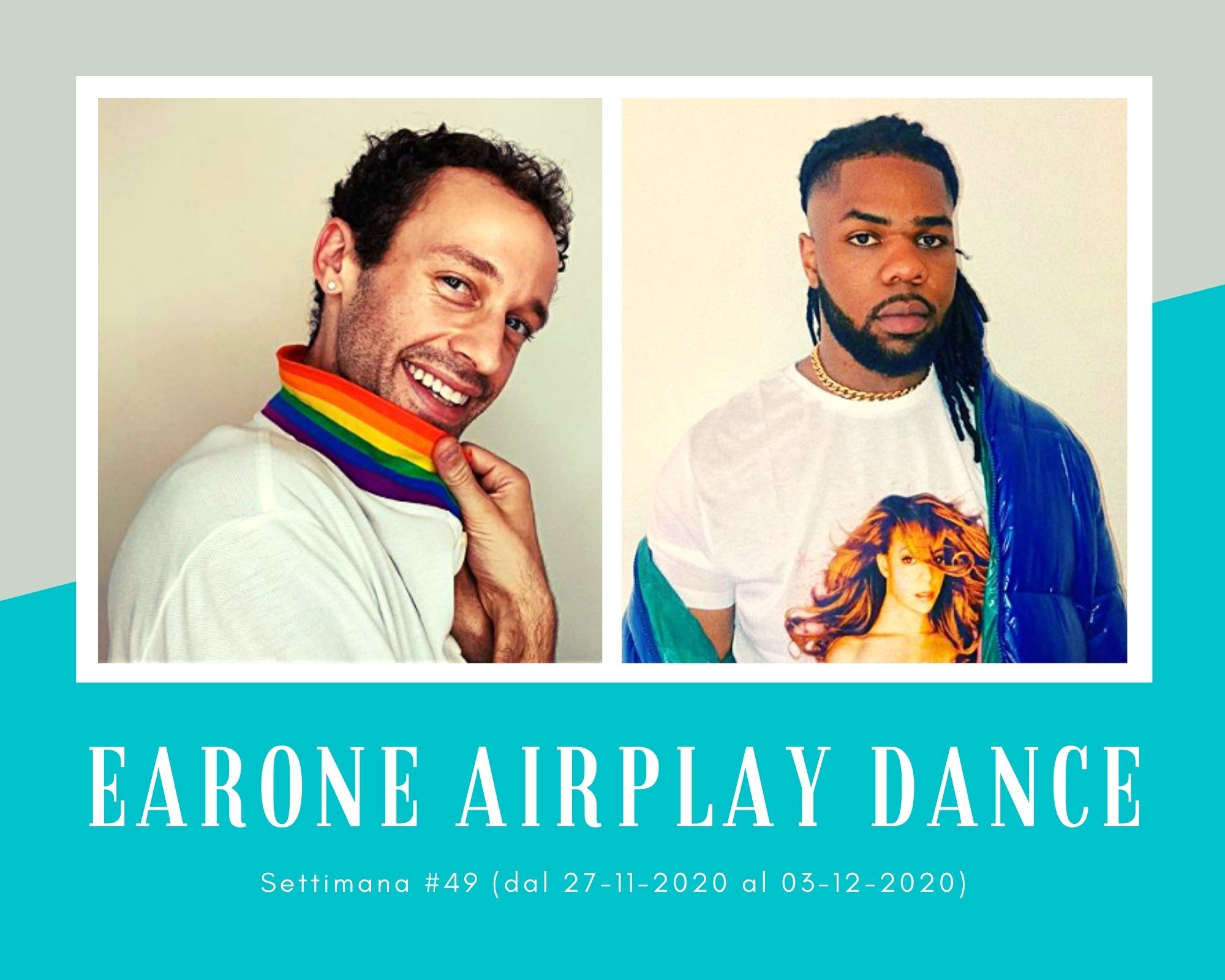 Classifica Radio EARONE Airplay Dance, week 49. Si balla con Dotan, Mnek e Wrabel, cantanti apertamente gay