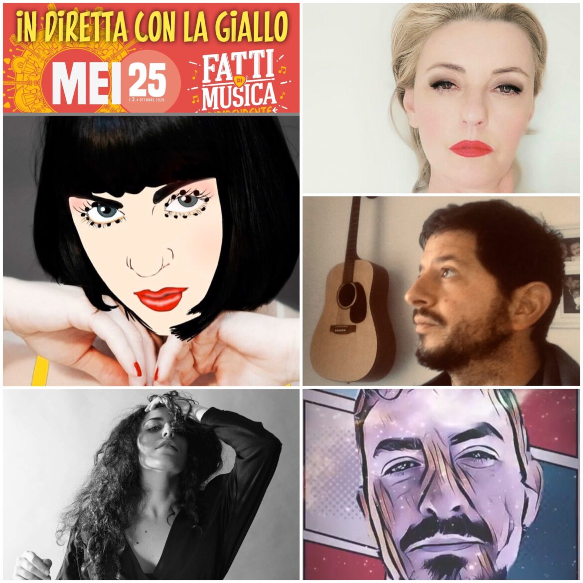 Mei, Rubrica. MUSICA IN GIALLO. &#8220;In diretta con la Giallo&#8221;: questa settimana ospiti  Giovanna Famulari e Giuseppe Anastasi