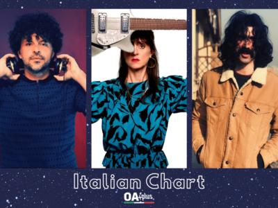 OA PLUS ITALIAN CHART (WEEK 4/2021): i ritorni di Cassandra Raffaele, Pier Cortese, Vasco Brondi e Garbo
