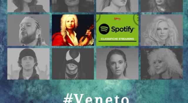 Artisti del Veneto più ascoltati su Spotify: Vivaldi resiste al rap di Nitro e Madame