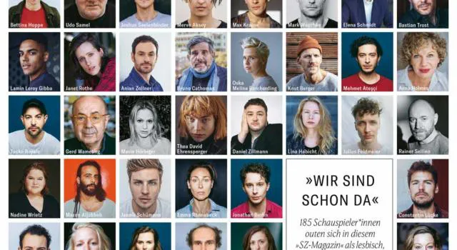 Germania Primo Coming Out Di Massa Per 185 Attori E Attrici Basta Con Le Discriminazioni Oa Plus