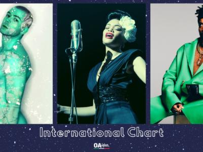 OA PLUS INTERNATIONAL CHART (WEEK 5/2021): Andra Day sul podio con gli enigmatici Pierlucien e Serpentwithfeet