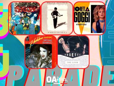 Rubrica, 80PARADE. Roberto Vecchioni, Tracy Chapman, Loretta Goggi, Michael Sembello, Roxette