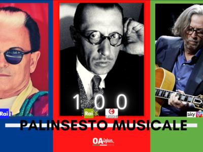Rubrica, PALINSESTO MUSICALE: Cristiano Malgioglio, Igor Straviskij, Eric Clapton