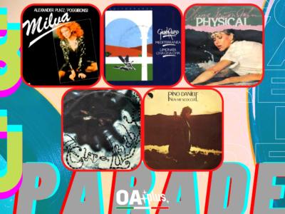 Rubrica, 80PARADE. Milva, Giuni Russo, Olivia Newton-John, The Cure, Pino Daniele