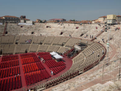 L’arena di Verona riaprirà con il doppio degli spettatori dell’anno scorso: definito il protocollo