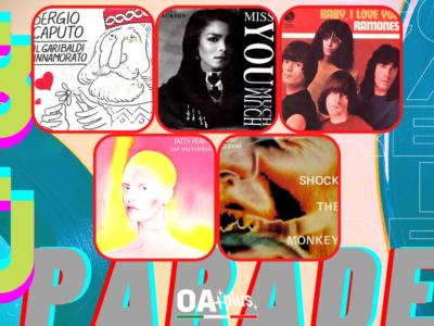 Rubrica, 80PARADE. Sergio Caputo, Janet Jackson, The Ramones, Patty Pravo, Peter Gabriel