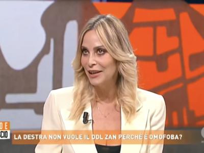 Ddl Zan, Stefania Orlando contro Giuseppe Cruciani e la Lega nel programma ‘Dritto e Rovescio’ – VIDEO