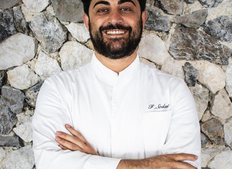 Rubrica. DENTRO LA CUCINA DI STEFANO VEGLIANI. Chef Francesco Sodano, una stella che brilla sulla Costiera Amalfitana : &#8220;Vi spiego il mio concetto di cucina globale&#8221;