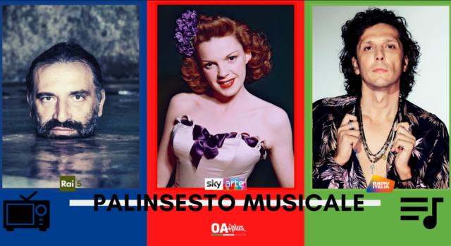Rubrica, PALINSESTO MUSICALE: Stefano Bollani, Judy Garland, Ermal Meta