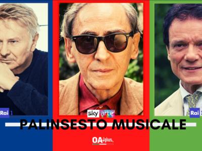 Rubrica, PALINSESTO MUSICALE: Ron, Franco Battiato, Massimo Ranieri