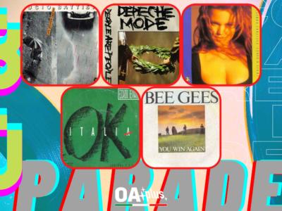 Rubrica, 80PARADE. Lucio Battisti, Depeche Mode, Belinda Carlisle, Edoardo Bennato, Bee Gees