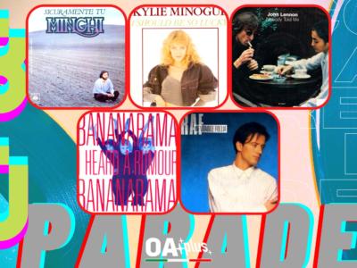 Rubrica, 80PARADE. Amedeo Minghi, Kylie Minogue, John Lennon, Bananarama, Raf