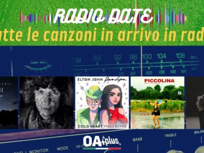 RADIO DATE del 13 agosto. Andrea Chimenti, Ermal Meta, Elton John & Dua Lipa, LaHasna, Machine Gun Kelly