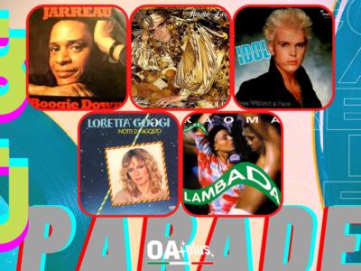 Rubrica, 80PARADE. Al Jarreau, Renato Zero, Billy Idol, Loretta Goggi, Kaoma
